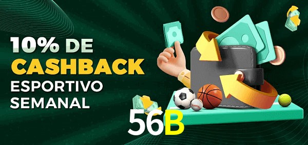 10% de bônus de cashback na 56B